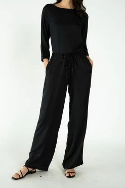 Neu Nomads Wide Leg TENCEL™ Vegan Silk Palazzo Trousers | Multiple Colours 51 Neu Nomads Wide Leg TENCEL™ Vegan Silk Palazzo Trousers | Multiple Colours