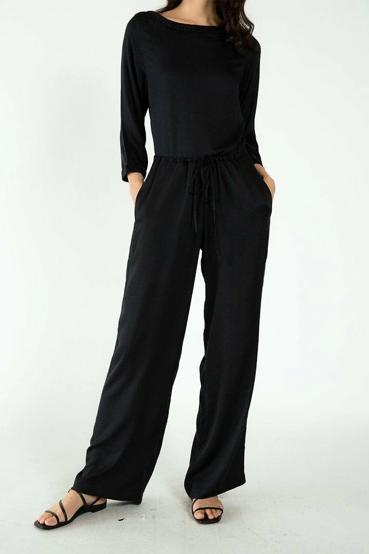 Neu Nomads Wide Leg TENCEL™ Vegan Silk Palazzo Trousers | Multiple Colours 10 Neu Nomads Wide Leg TENCEL™ Vegan Silk Palazzo Trousers | Multiple Colours