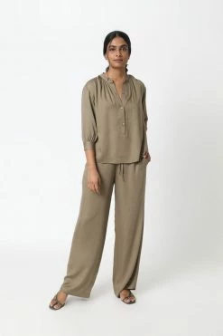 Neu Nomads Wide Leg TENCEL™ Vegan Silk Palazzo Trousers | Multiple Colours 60 Neu Nomads Wide Leg TENCEL™ Vegan Silk Palazzo Trousers | Multiple Colours