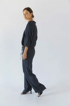 Neu Nomads Wide Leg TENCEL™ Vegan Silk Palazzo Trousers | Multiple Colours 83 Neu Nomads Wide Leg TENCEL™ Vegan Silk Palazzo Trousers | Multiple Colours