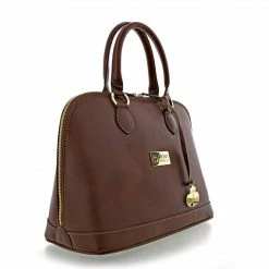 NOAH - Italian Vegan Shoes Bags Capri Vegan Leather Handbag | Brown