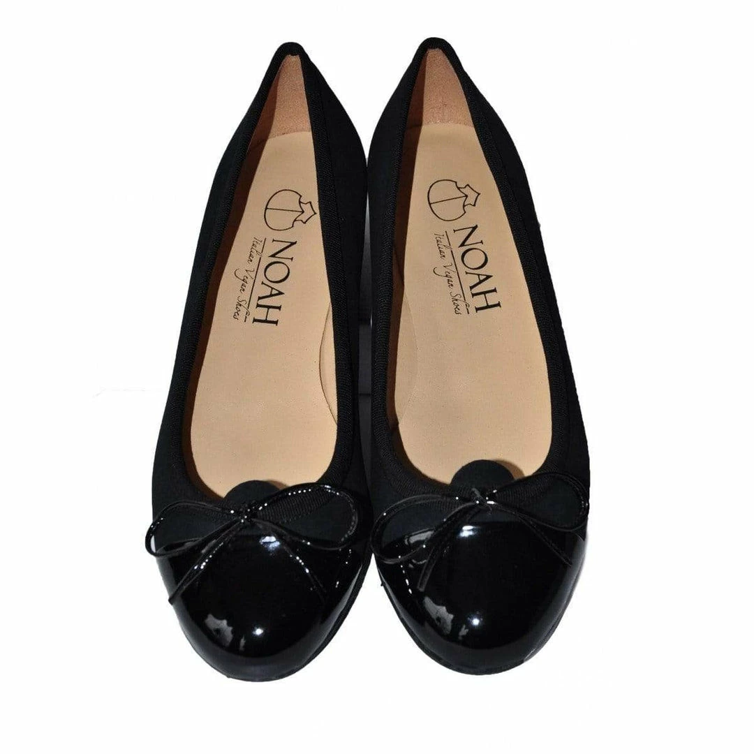 NOAH - Italian Vegan Shoes Catherine Vegan Suede Flat | Black 4 NOAH - Italian Vegan Shoes Catherine Vegan Suede Flat | Black