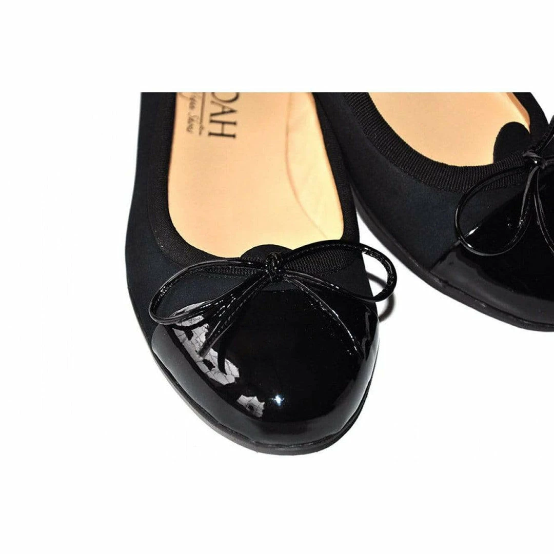 NOAH - Italian Vegan Shoes Catherine Vegan Suede Flat | Black 5 NOAH - Italian Vegan Shoes Catherine Vegan Suede Flat | Black