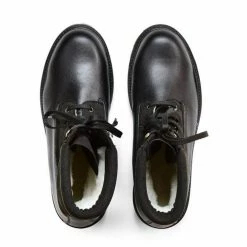 NOAH - Italian Vegan Shoes Claude Vegan Leather & Suede Winter Boot | Black 7 NOAH - Italian Vegan Shoes Claude Vegan Leather & Suede Winter Boot | Black