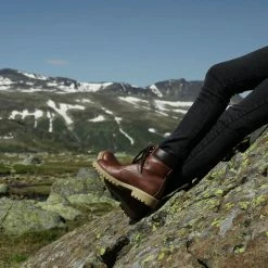 NOAH - Italian Vegan Shoes Claudio Vegan Leather Winter Boot | Brown