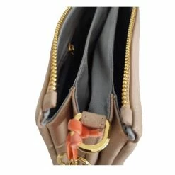 NOAH - Italian Vegan Shoes Ostuni Vegan Shoulder Bag | Beige Bags