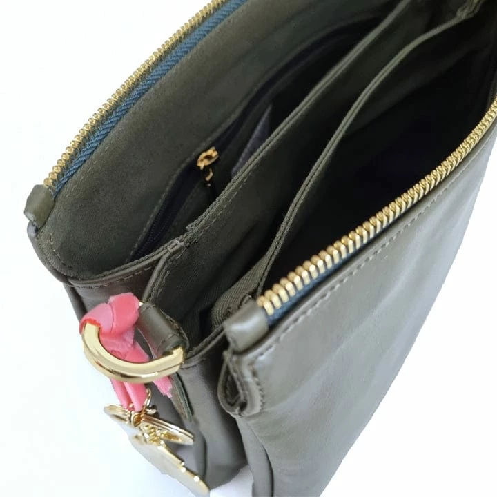 NOAH - Italian Vegan Shoes Ostuni Vegan Shoulder Bag | Green Bags 5 NOAH - Italian Vegan Shoes Ostuni Vegan Shoulder Bag | Green Bags