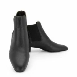 NOAH - Italian Vegan Shoes Martina Vegan Leather Chelsea Boot | Black