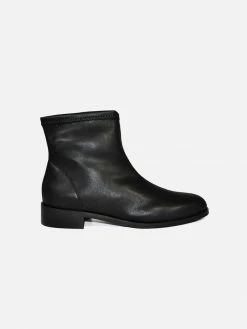 NOAH - Italian Vegan Shoes Rebecca Vegan Leather Ankle Boots | Black