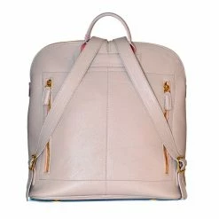 NOAH - Italian Vegan Shoes Bellagio Vegan Leather Backpack | Beige Bags