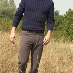 NOAH - Italian Vegan Shoes Accessories Unisex Stretchable Woven Vegan Belt | Dark Brown