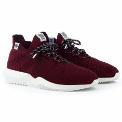 Norm Shoes 1L11-01 Sustainable Ecoantex® Recycled PET Vegan Trainer | Burgundy 12 Norm Shoes 1L11-01 Sustainable Ecoantex® Recycled PET Vegan Trainer | Burgundy