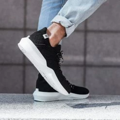 Norm Shoes 1L11-01 Sustainable Ecoantex® Recycled PET Vegan Trainer | Eclipse Black