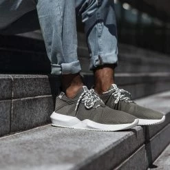 Norm 1L11-01 Sustainable Ecoantex® Recycled PET Vegan Trainer | Military Green