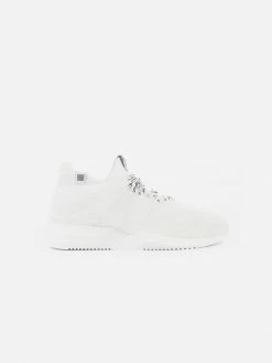 Norm 1L11-01 Sustainable Ecoantex® Recycled PET Vegan Trainer | Polar White