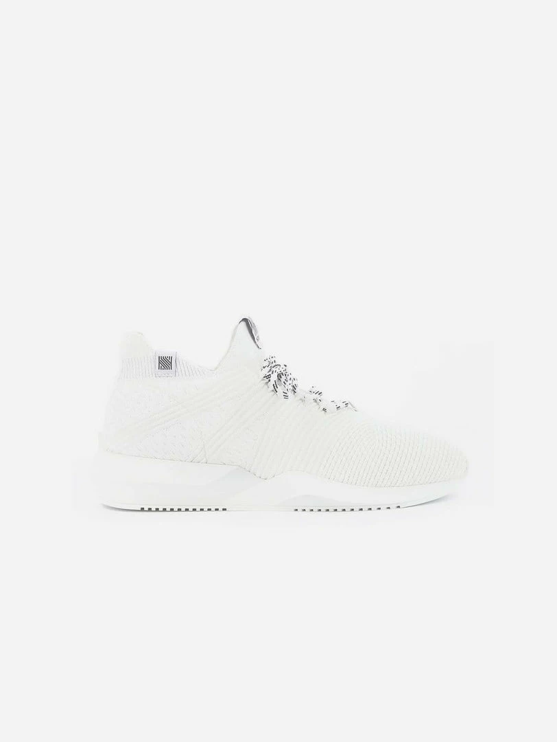 Norm 1L11-01 Sustainable Ecoantex® Recycled PET Vegan Trainer | Polar White 3 Norm 1L11-01 Sustainable Ecoantex® Recycled PET Vegan Trainer | Polar White