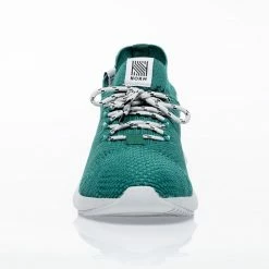 Norm 1L11-02 Recycled PET 3D-Knit Vegan Trainer | Nebula Green Shoes