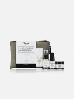 Nourish London Argan Anti-Ageing Skincare Essentials Gift Set | All Skin Types
