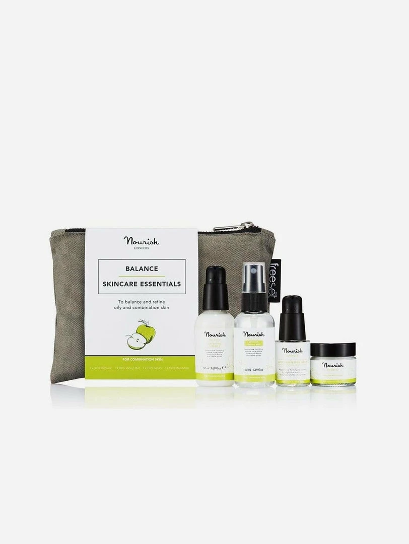 Nourish London Balance Skincare Essentials Gift Set | Oily & Combination Skin Vegan Gift Sets 3 Nourish London Balance Skincare Essentials Gift Set | Oily & Combination Skin Vegan Gift Sets