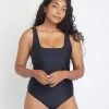 Ozero Swimwear Baikal ECONYL® One Piece Swimsuit | Black Clothing 2 Ozero Swimwear Baikal ECONYL® One Piece Swimsuit | Black Clothing