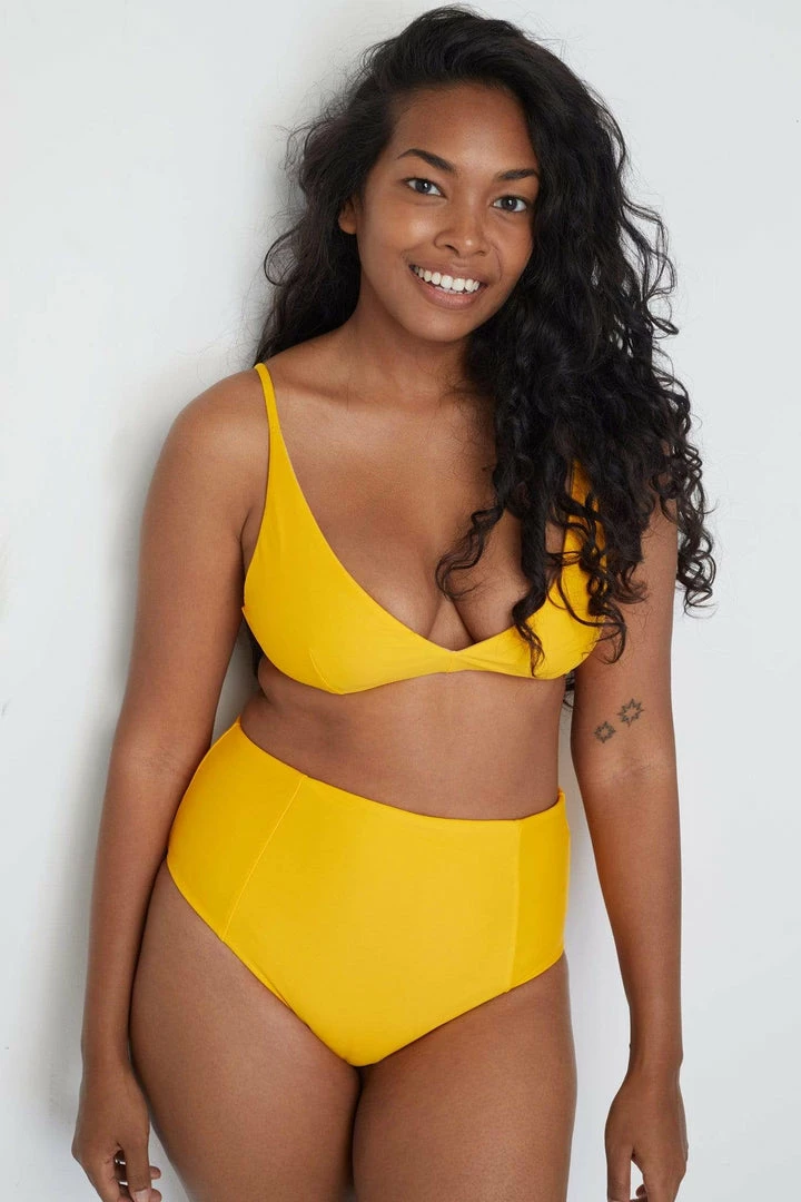 Ozero Swimwear Caspian ECONYL® Tie Bikini Top | Tangerine Orange Clothing 7 Ozero Swimwear Caspian ECONYL® Tie Bikini Top | Tangerine Orange Clothing