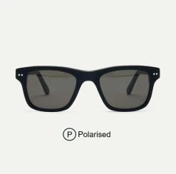Pala Karibu Bio-acetate Eco-friendly Sunglasses | Black Polarised Accessories