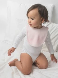 Pop My Way Organic Cotton Bib | Oatmeal