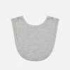 Pop My Way Organic Cotton Bib | Grey Kids