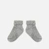 Pop My Way Organic Cotton Socks | Grey Kids