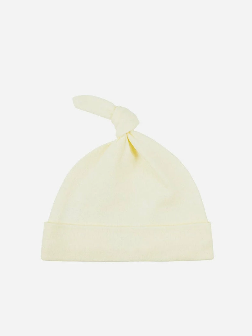 Pop My Way Kids Organic Cotton Newborn Baby Hat | Lemon 3 Pop My Way Kids Organic Cotton Newborn Baby Hat | Lemon