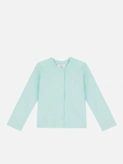 Pop My Way Organic Cotton Cardigan | Mint