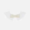 Pop My Way Kids Organic Cotton Bow Tie Collar | Oatmeal