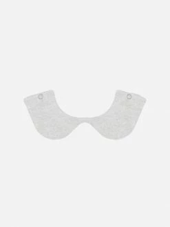 Pop My Way Organic Cotton Peter Pan Collar | Grey Kids