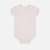 Pop My Way Organic Cotton Short Sleeved Bodysuit | Pink Kids 1 Pop My Way Organic Cotton Short Sleeved Bodysuit | Pink Kids