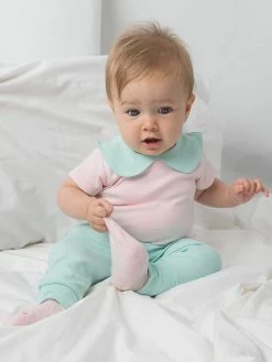 Pop My Way Organic Cotton Socks | Mint