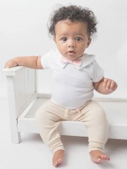 Pop My Way Organic Cotton Trousers | Sky Blue Kids