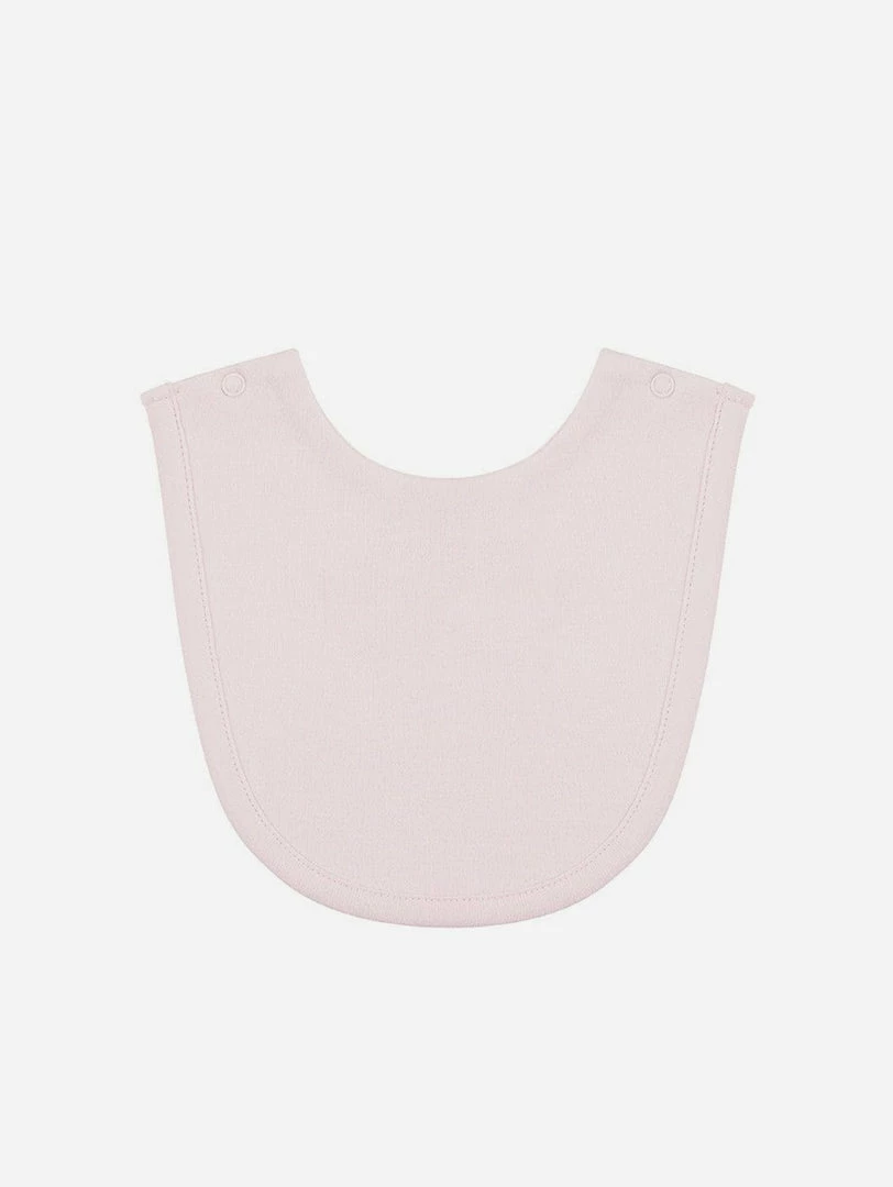 Pop My Way Organic Cotton Bib | Pink 3 Pop My Way Organic Cotton Bib | Pink