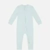 Pop My Way Kids Organic Cotton Zippered Sleepsuit | Sky Blue 1 Pop My Way Kids Organic Cotton Zippered Sleepsuit | Sky Blue