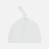 Pop My Way Organic Cotton Newborn Baby Hat | White Kids