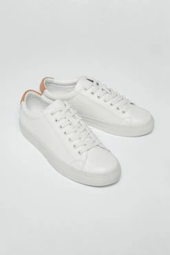 Ration.L R-Kind Unisex Vegan Leather Trainer | Lunar Rock