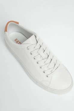 Ration.L R-Kind Unisex Vegan Leather Trainer | Lunar Rock