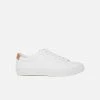 Ration.L R-Kind Unisex Vegan Leather Trainer | Moon White