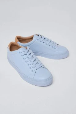 Ration.L R-Kind Unisex Vegan Leather Trainer | Neptune Blue Shoes