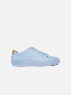 Ration.L R-Kind Unisex Vegan Leather Trainer | Neptune Blue Shoes