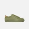 Ration.L Shoes R-Kind Unisex Vegan Leather Trainer | Titan Khaki