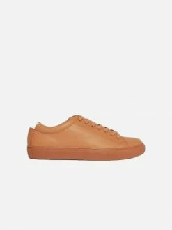 Ration.L Shoes R-Kind Unisex Vegan Leather Trainer | Venus Camel