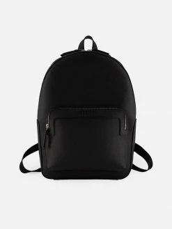 SENTIENT Bos Desserto® Cactus Leather Vegan Backpack | Black