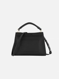 SENTIENT Panthera Desserto® Cactus Leather Vegan Tote | Black Bags