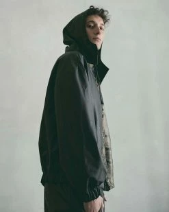 SENTIENT Clothing Halo Desserto® Cactus Leather Vegan Hoodie | Black