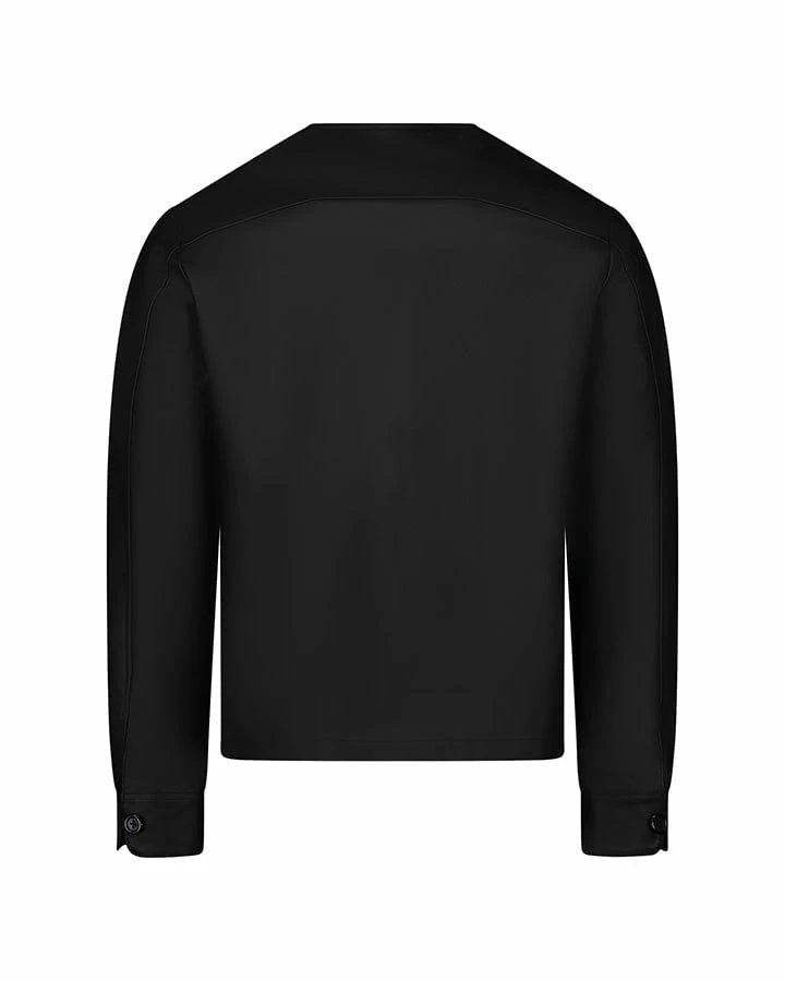 SENTIENT Opuntia Desserto® Cactus Leather Vegan Over Shirt | Black Clothing 4 SENTIENT Opuntia Desserto® Cactus Leather Vegan Over Shirt | Black Clothing